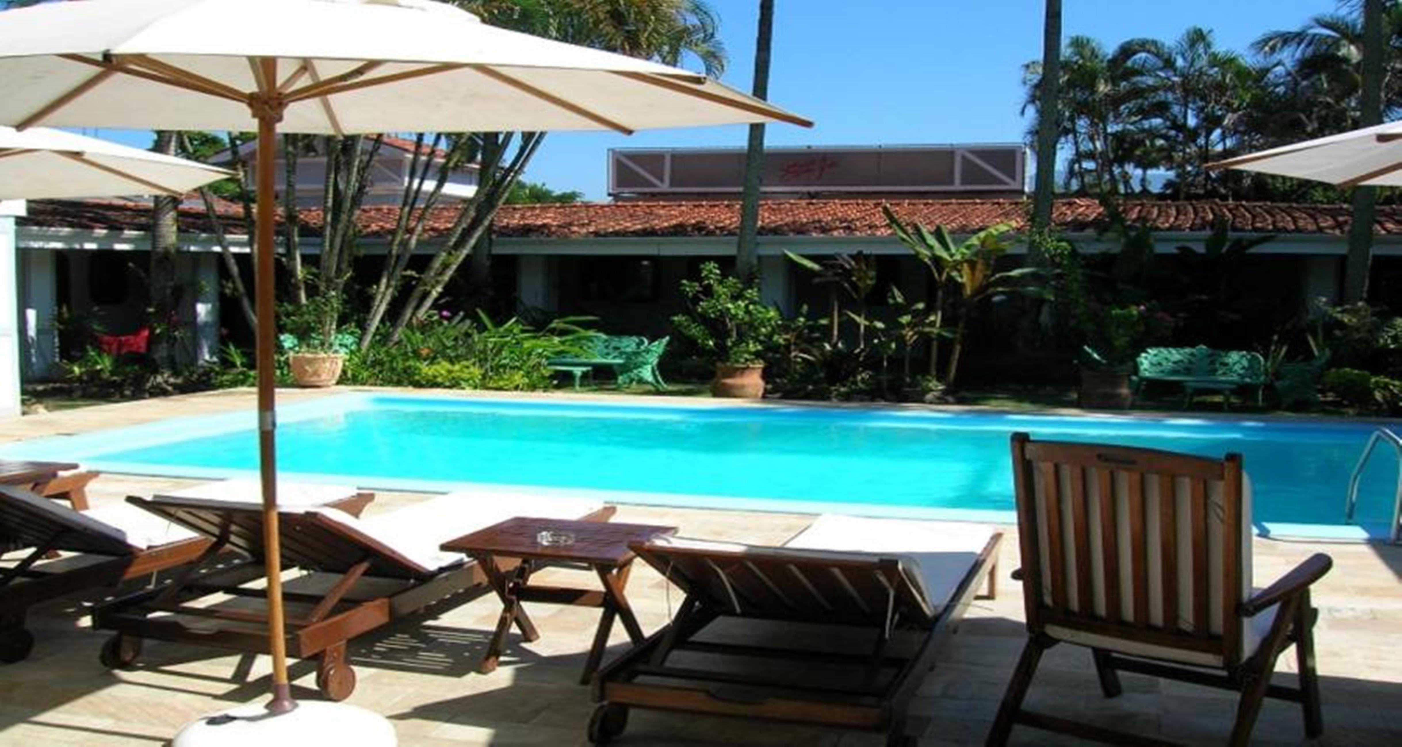 Plaza Inn Pousada Do Capitao Ilhabela Bagian luar foto
